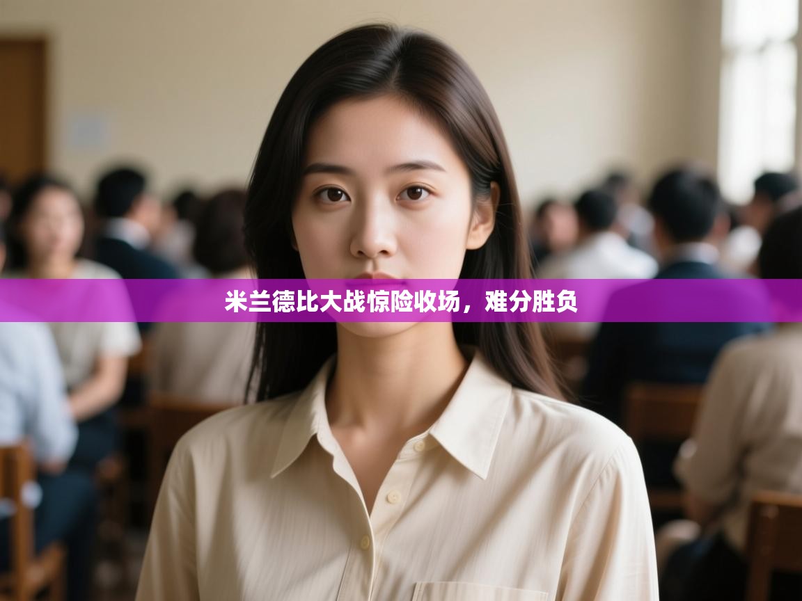 米兰德比大战惊险收场,难分胜负 第2张